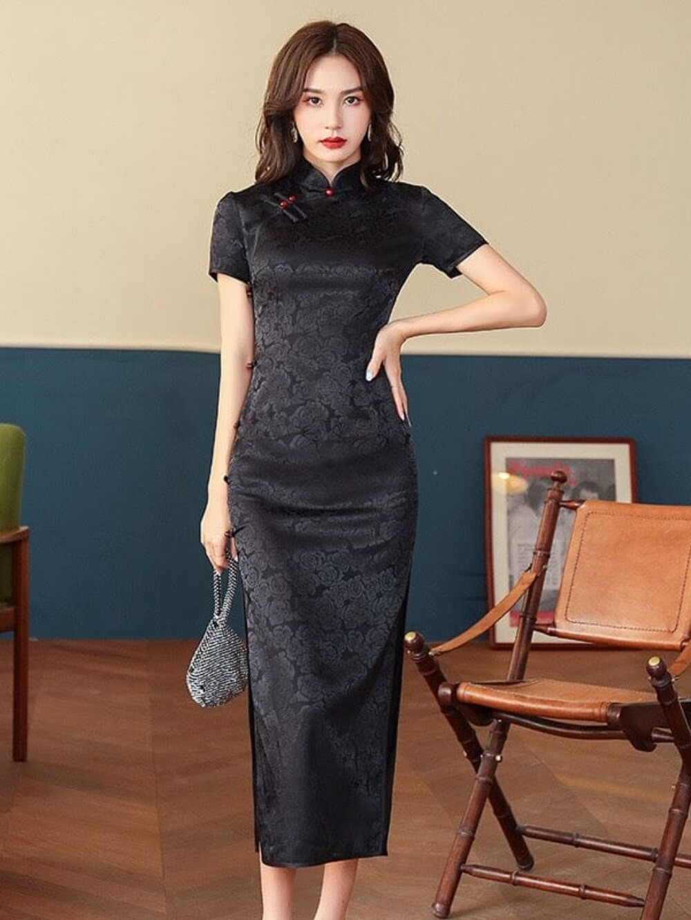 Beth and Brian Qipao - Classic Rose Qipao